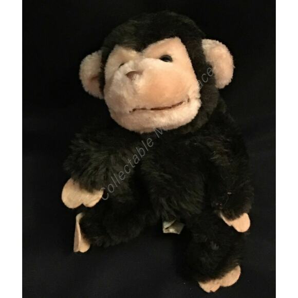 Vintage Russ Berrie "Mio" Brown Monkey Baby Ape Gorilla Plush 6" Item 157 - Picture 2 of 8